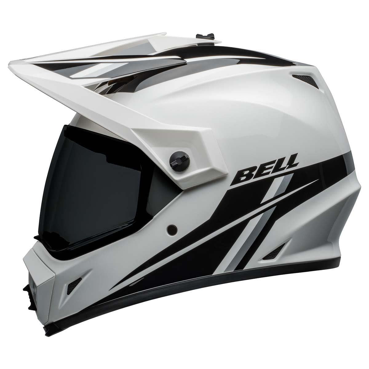 Bell - MX-9 ADV MIPS - White/Black Alpine Motorcycle Helmet