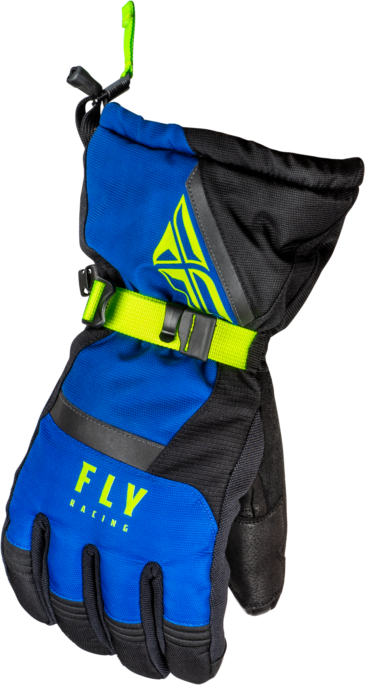 Fly Racing - Cascade Gloves Black/Blue/Hi Vis Xs