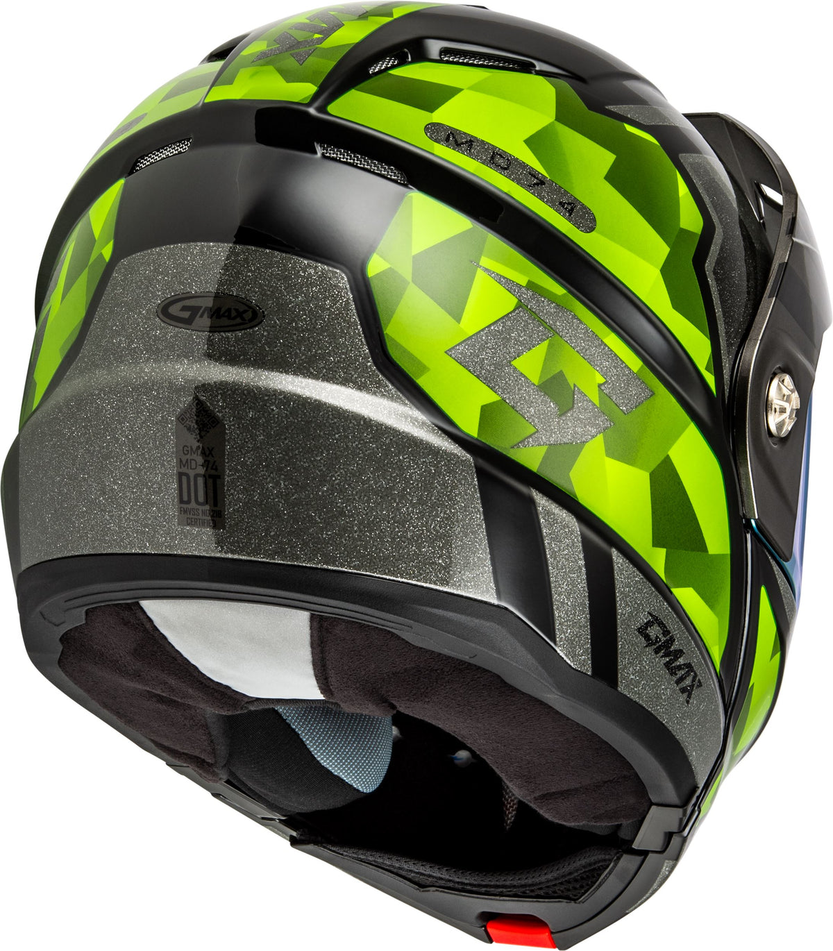 GMAX MD-74 Striker Modular Adventure Helmet | Clear & Mirrored Shields