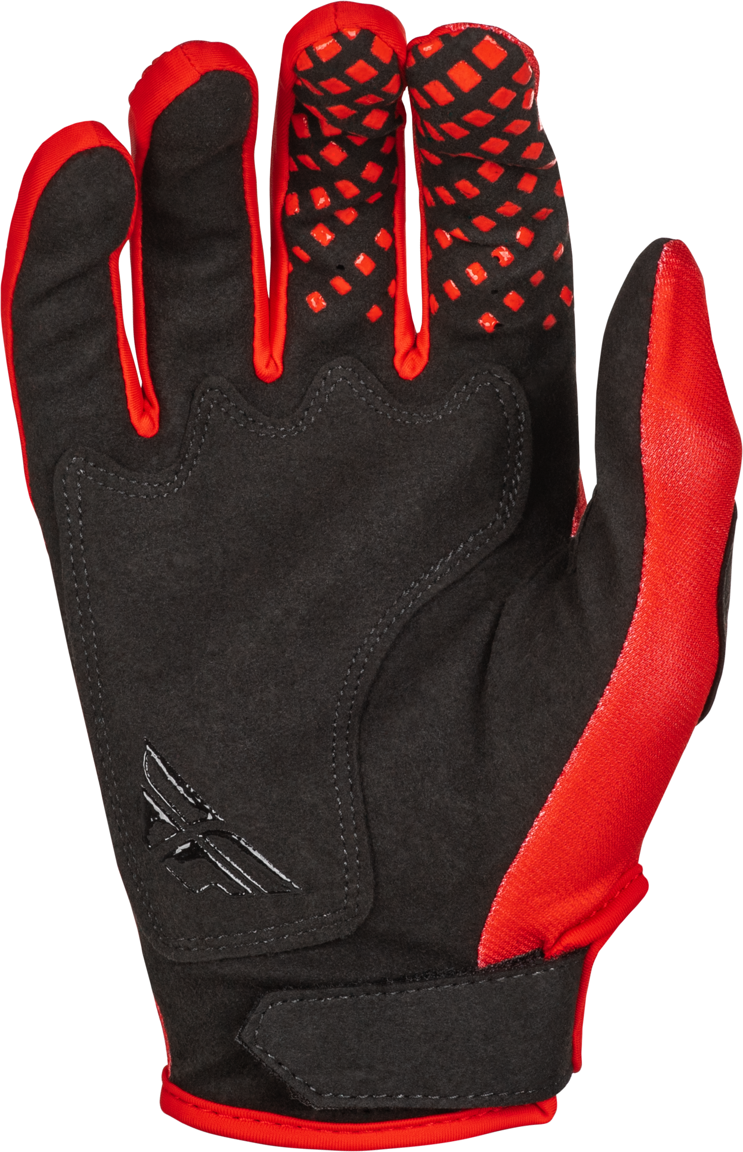 Youth Kinetic Center Gloves Red/Black Ym - Cycle City Outdoors