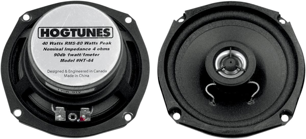 Hogtunes HT-44 Front Speakers | 4-1/4″ | 4 Ohm | 1986–1996 Harley-Davidson | Pair