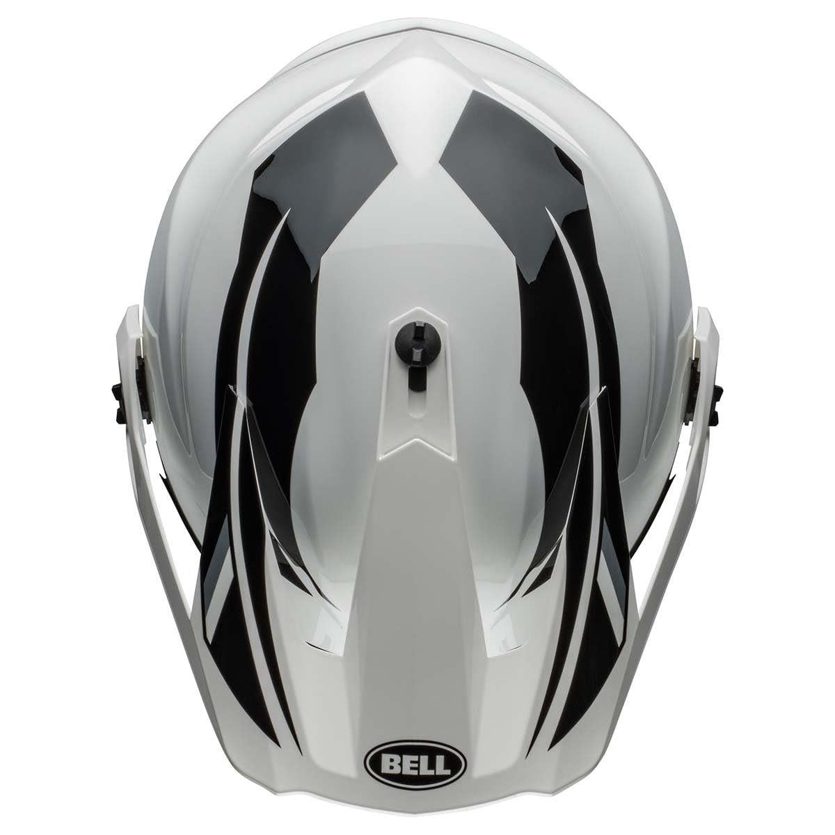 Bell - MX-9 ADV MIPS - White/Black Alpine Motorcycle Helmet