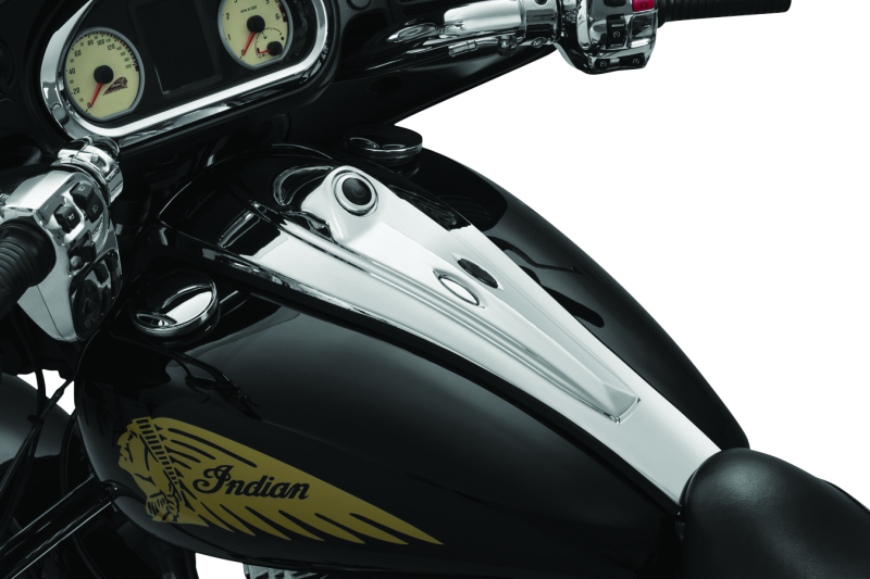 Kuryakyn Dash Console John Shope Series Chrome - Cycle City Outdoors