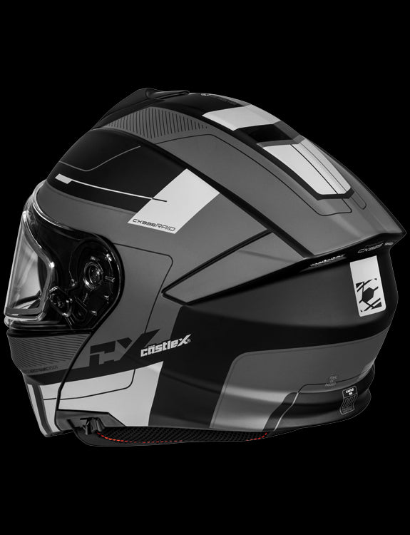 Castle CX935 Helmet Raid Matte Charcoal/Silver Large