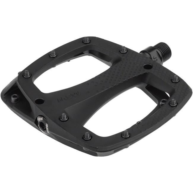 MSW - Thump Pedals - Platform - Composite - Black