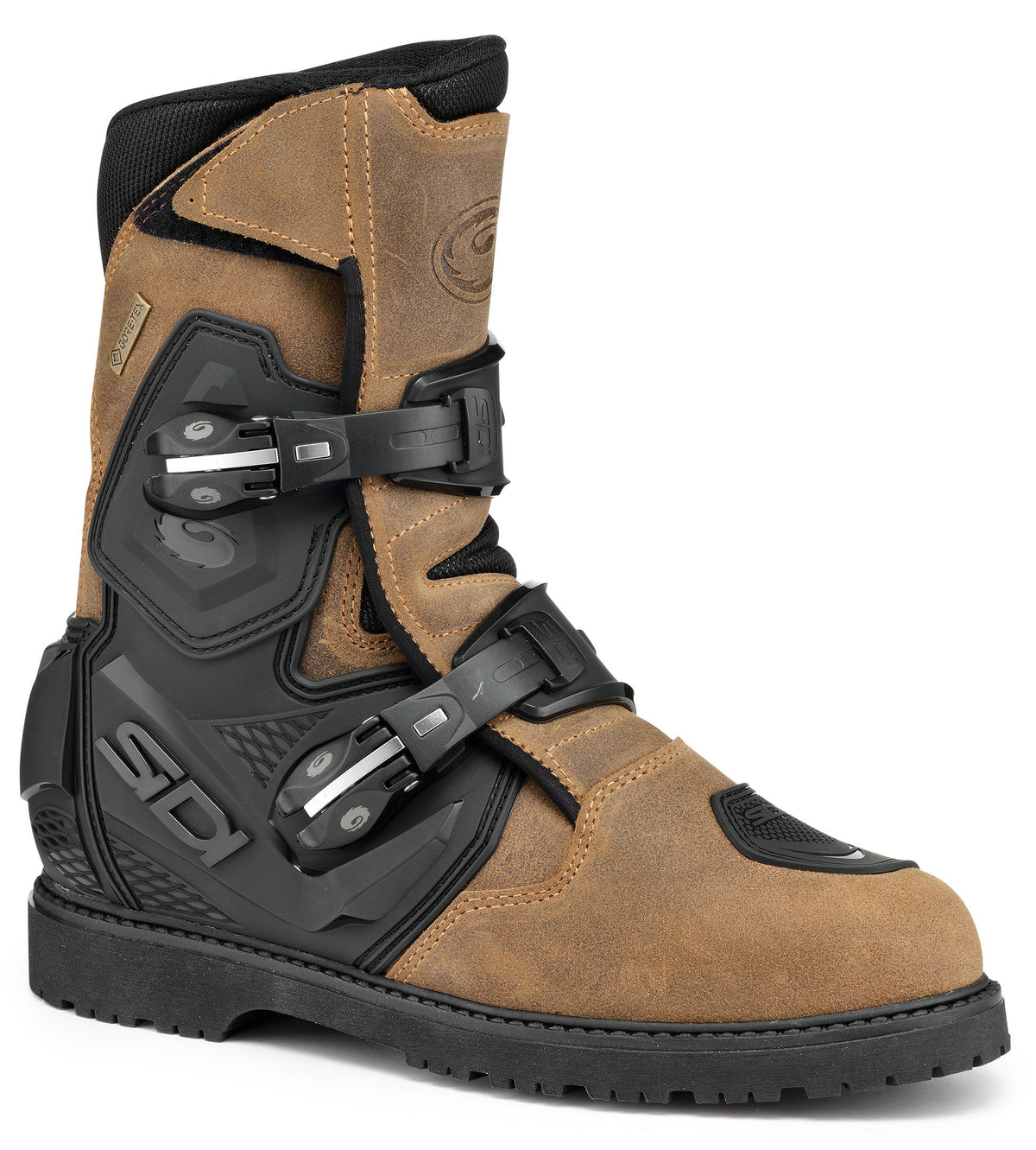 Sidi Mid Adventure 2 GORE-TEX Motorcycle Boots | Mid-Height & Replaceable Cam-Lock Buckles