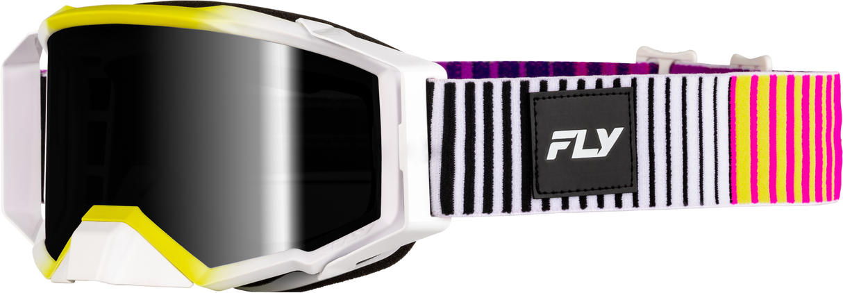 Zone Elite Goggle Pnk/Yel/P W/Dark Smoke Hydrophoc Lens