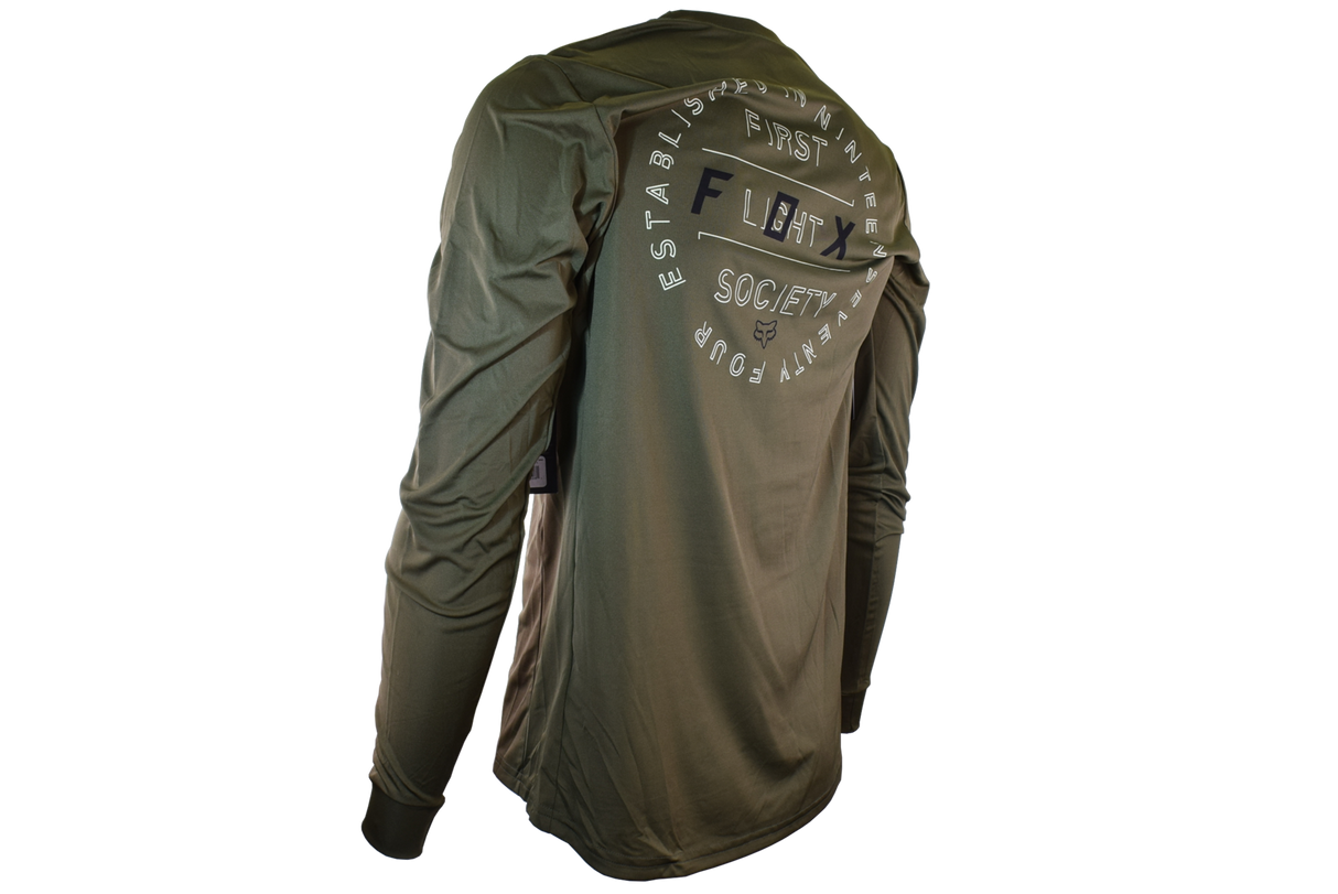 Fox Racing - Ranger Ls Jersey Graphic 3 - Olv Grn - M