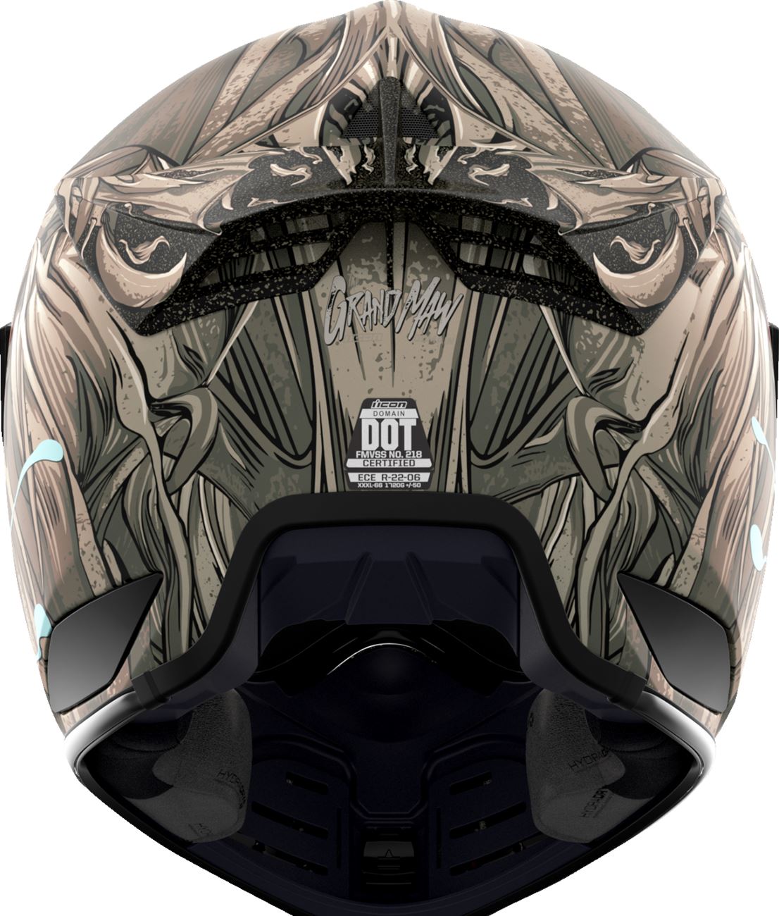 Icon Domain™ Helmet - Grand Maw - Gray