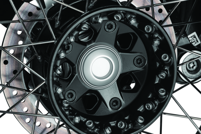 Kuryakyn Lodestar Rear Axle Sliders-BMW-Silver - Cycle City Outdoors