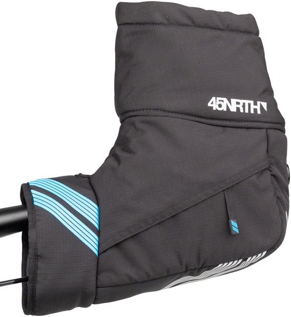 45NRTH Cobrafist Flat Bar Pogies - Black