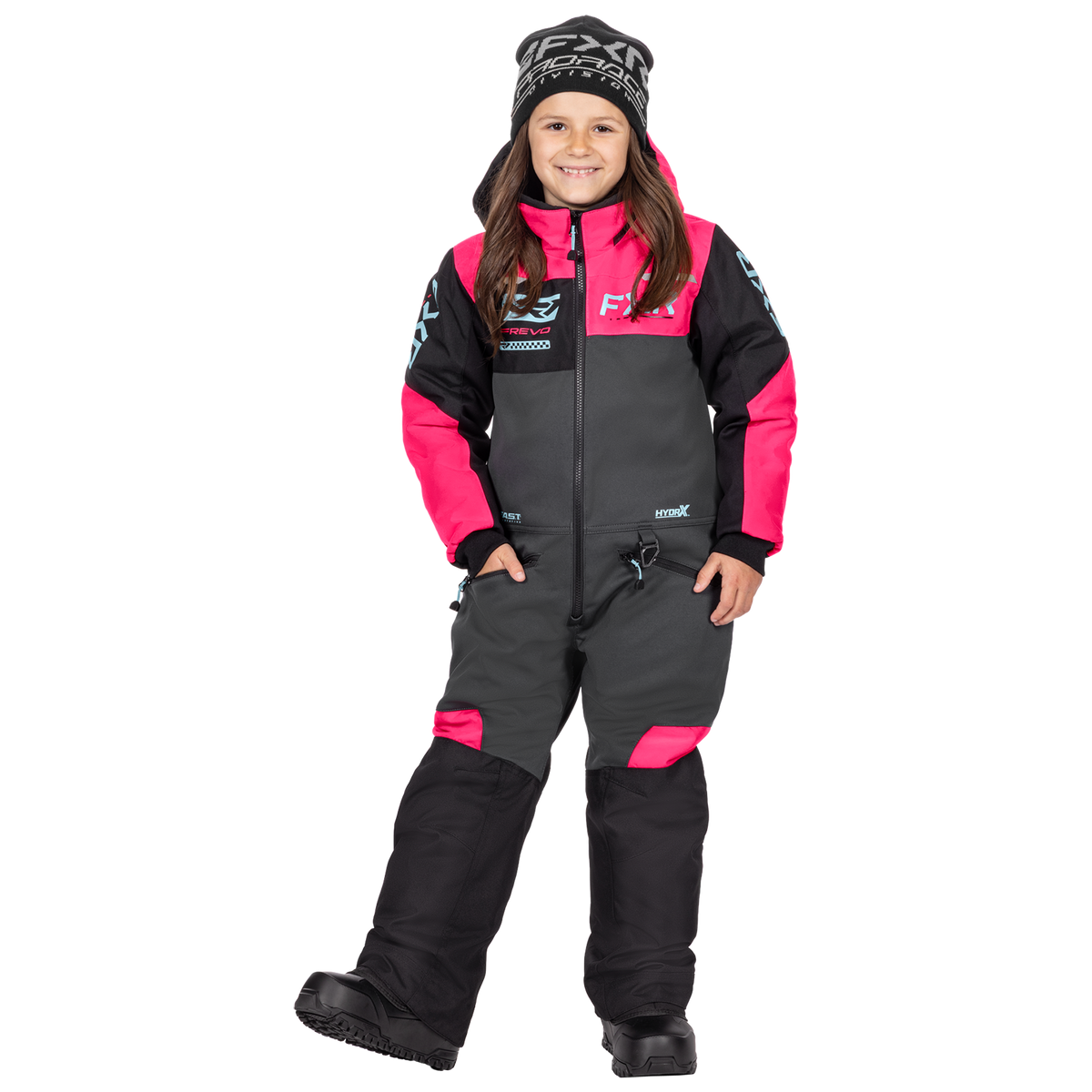 FXR Kids' Revo Monosuit | 210 g Insulation | HydrX 5K