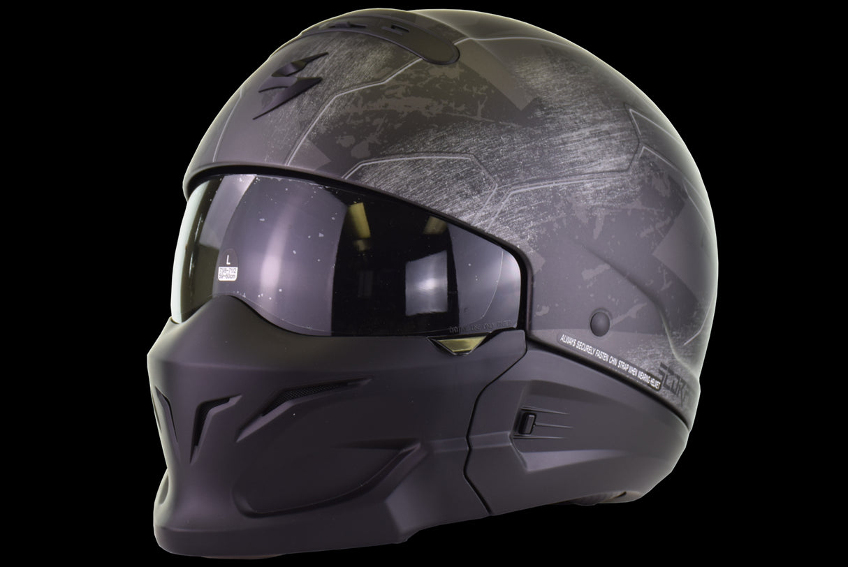 ScorpionEXO - Covert Solid Helmet - Matte Black - XL (open box)