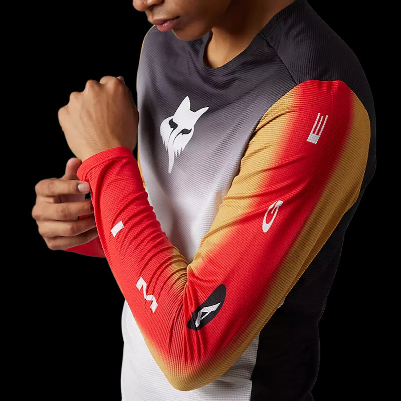 Fox Racing - Flexair Ls Jersey Novah - Blk/Wht - M