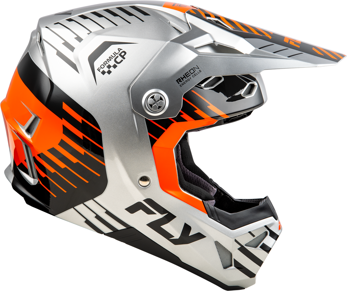 Formula Cp Slice Helmet Grey/Orange/Black Lg - Cycle City Outdoors