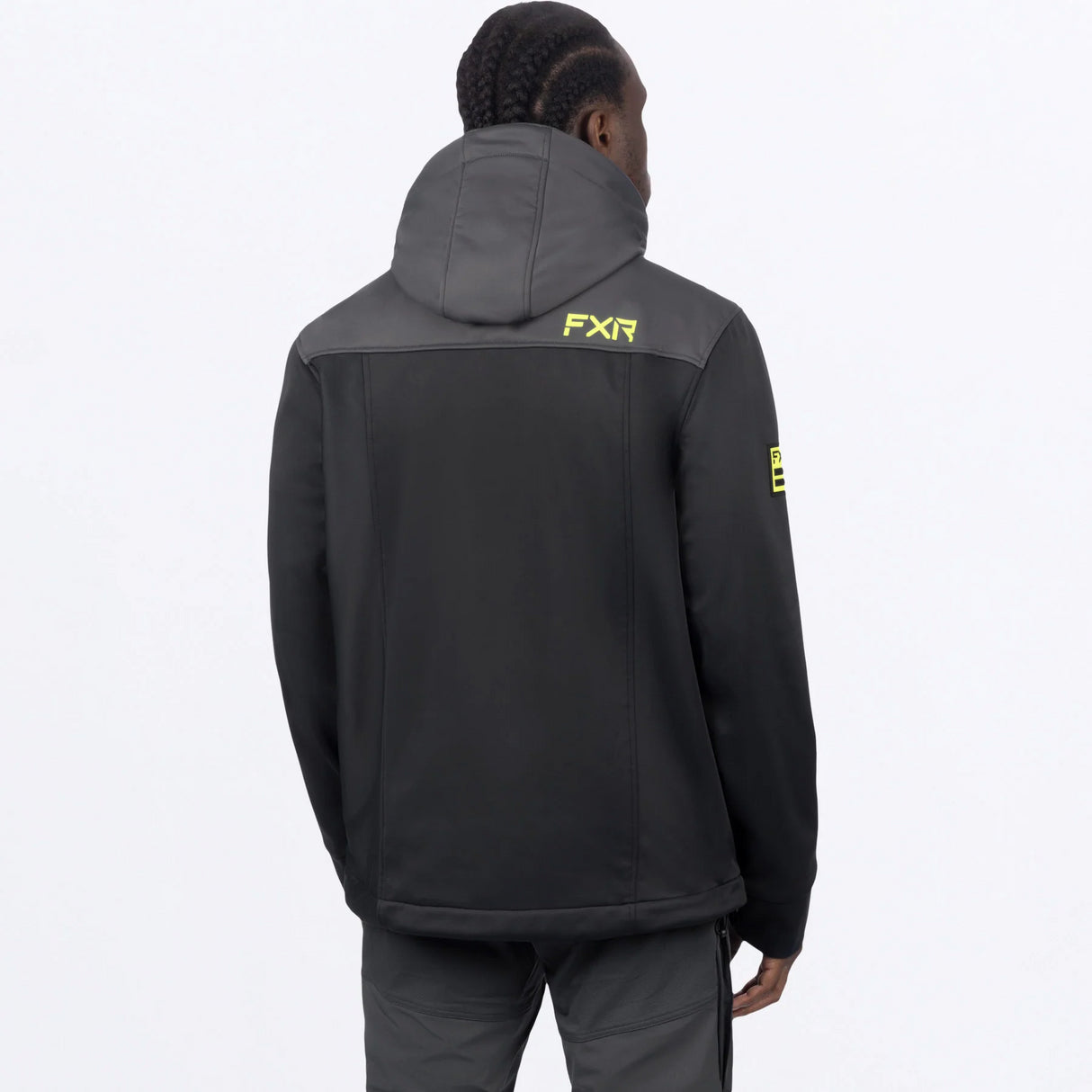 FXR M Renegade Softshell Jacket Black / Hi Vis