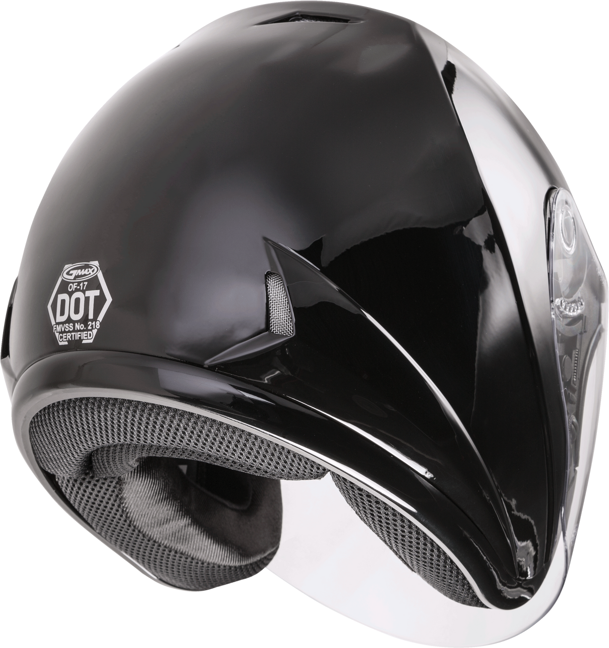 GMAX OF-17 Open Face Helmet Black Medium G317025N