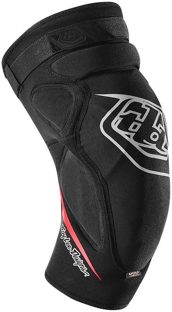 Troy Lee Designs Raid Knee Guard, Solid Black, XS-S