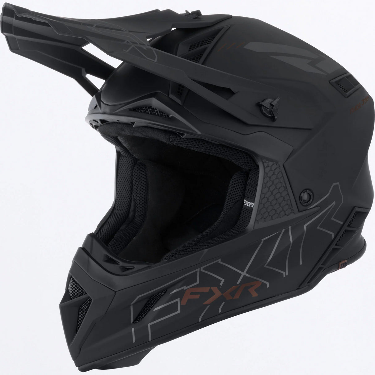 FXR Racing - HeliuPrime Helmet - Black