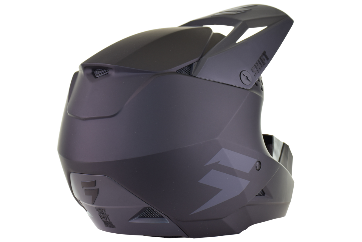 Shift Racing - White Label Helmet - Matte Black - YL (open box)