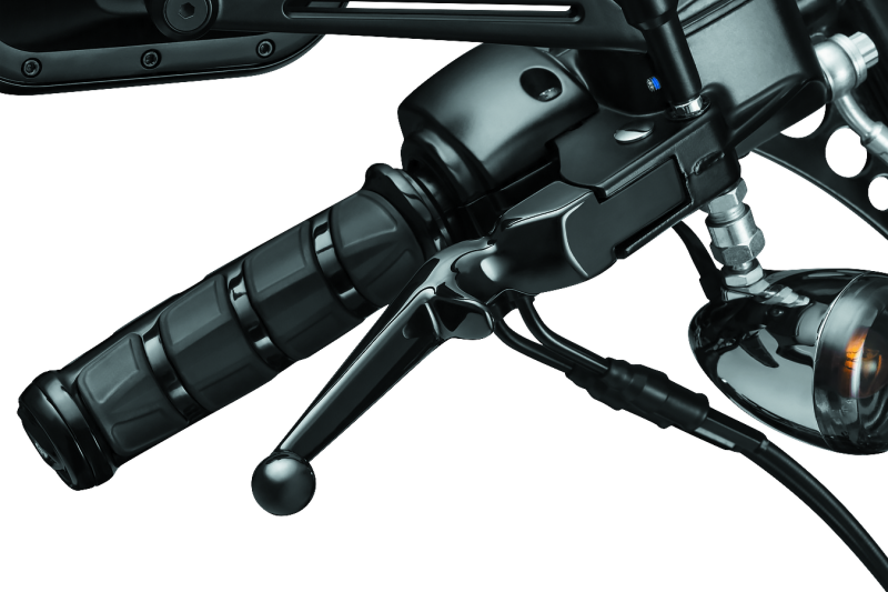 Kuryakyn Trigger Lever Set 96-Up Cable Gloss Black - Cycle City Outdoors