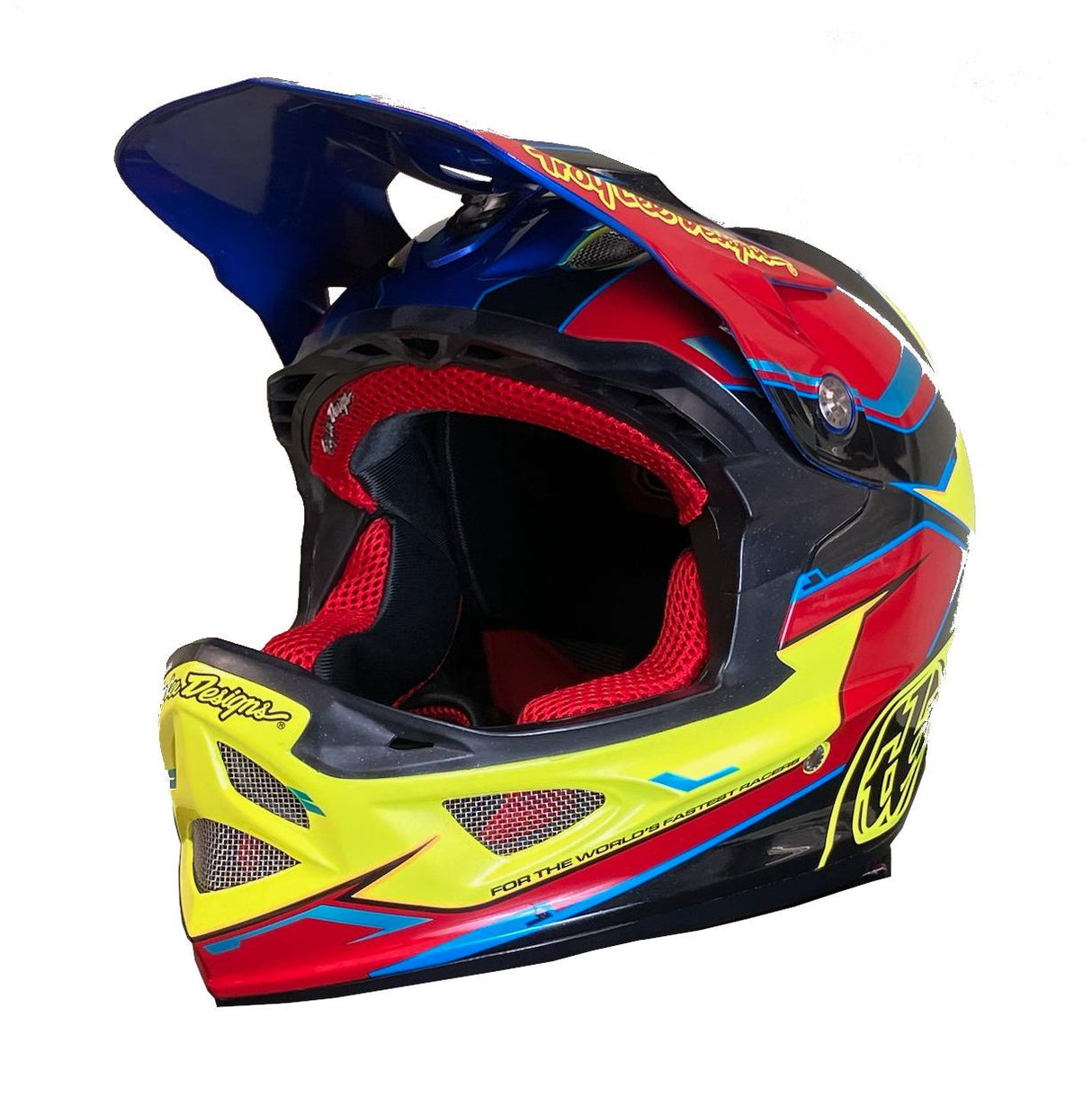 Troy Lee - D3 Composite - Cadence YW/RD - LG - Cycle City Outdoors