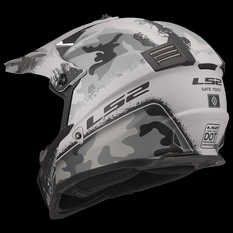 LS2 Gate Youth Carbine MX Helmet