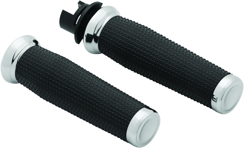Kuryakyn Thresher Grips 14-17 Indian Models Chrome - Cycle City Outdoors