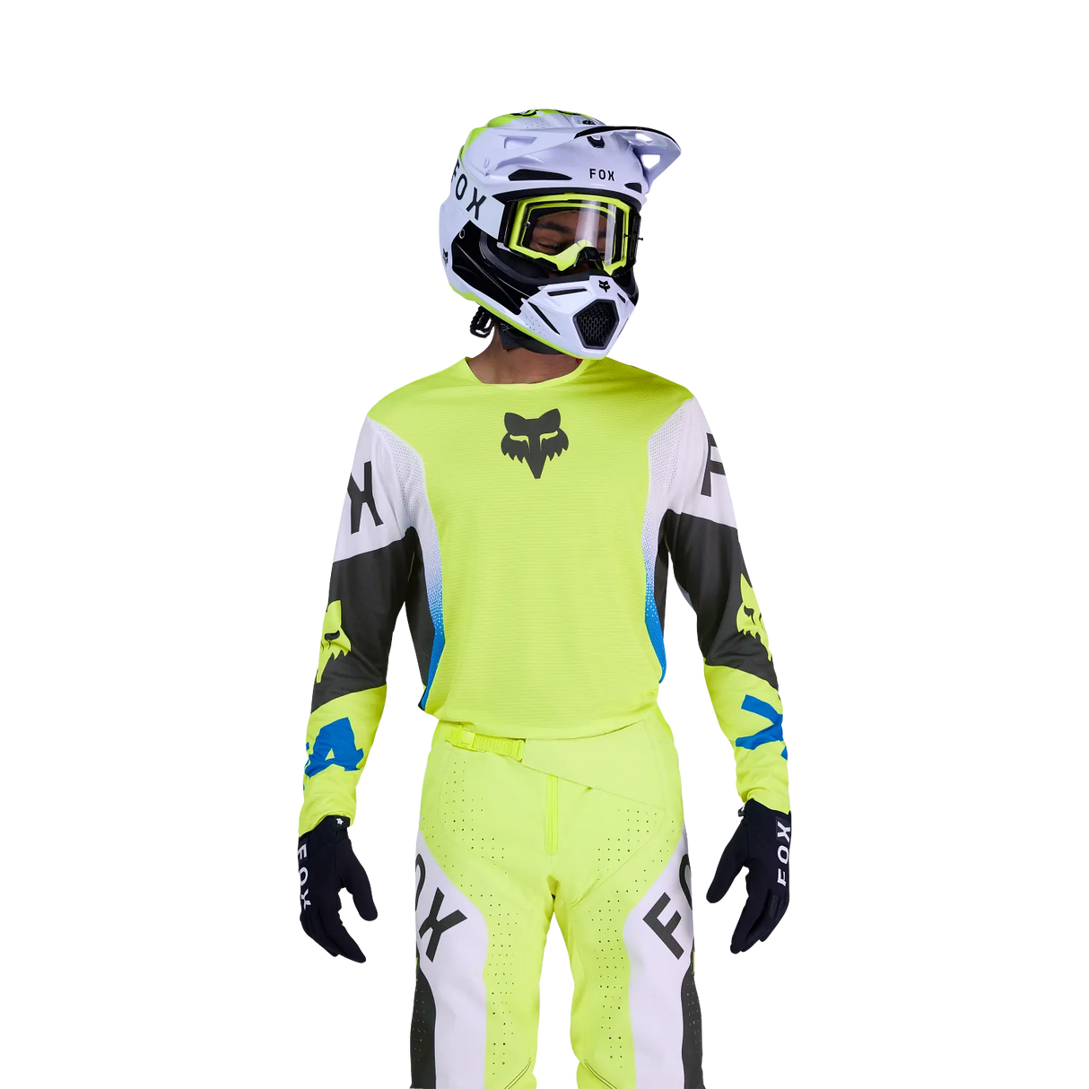 Fox Racing - 360 Time Jersey - Flo Yellow - M
