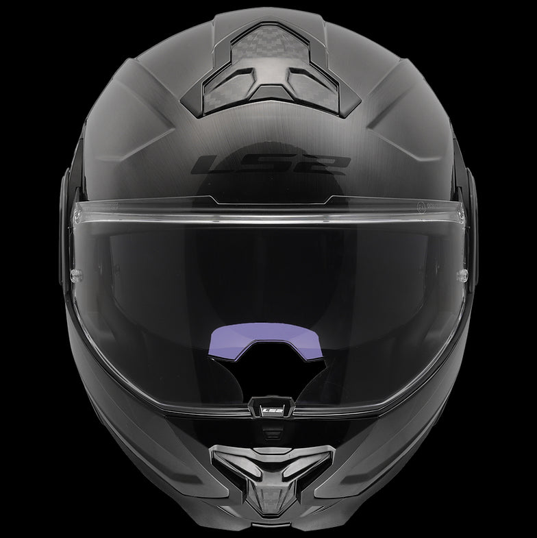 LS2 - Advant II Jeans Gloss Gray Modular Helmet