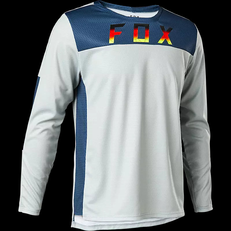 Fox Racing - Youth Defend Special Edition Long Sleeve Jersey - Boulder Grey - YL