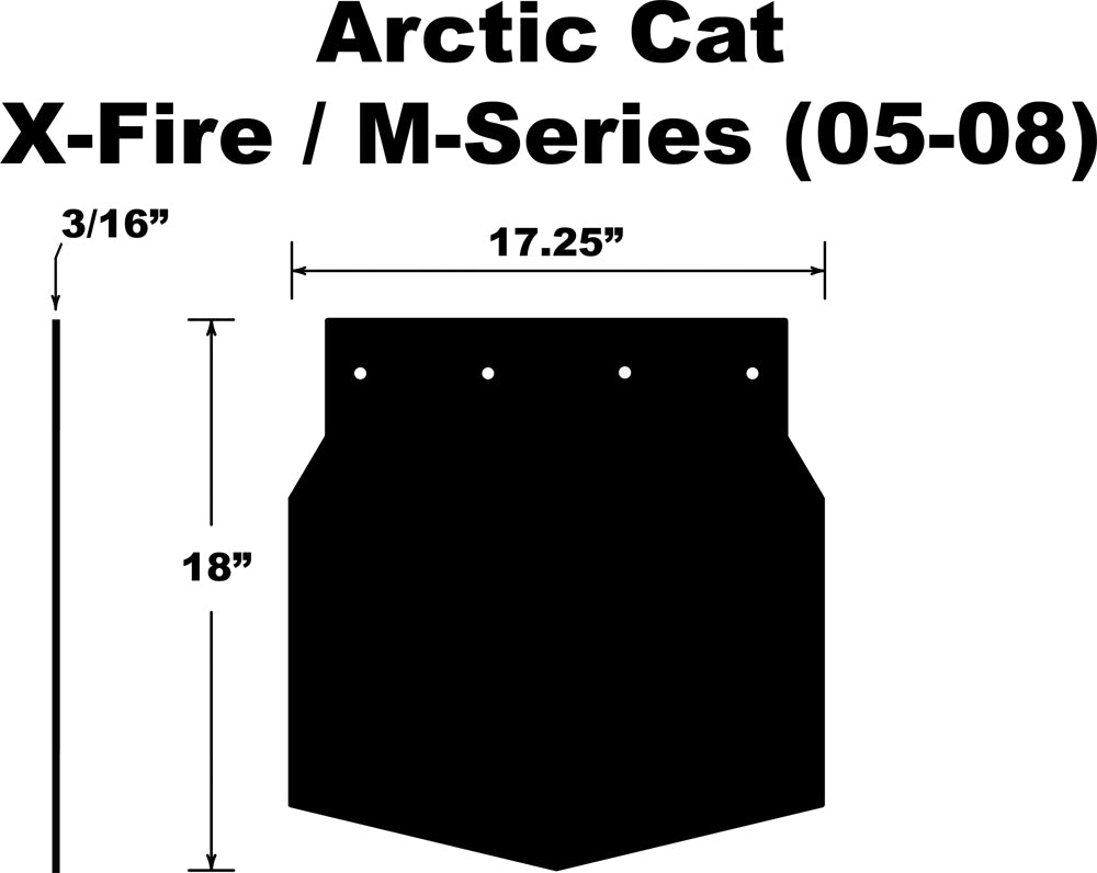 Snowflap Arctic Cat M Series/X Fire 05 08