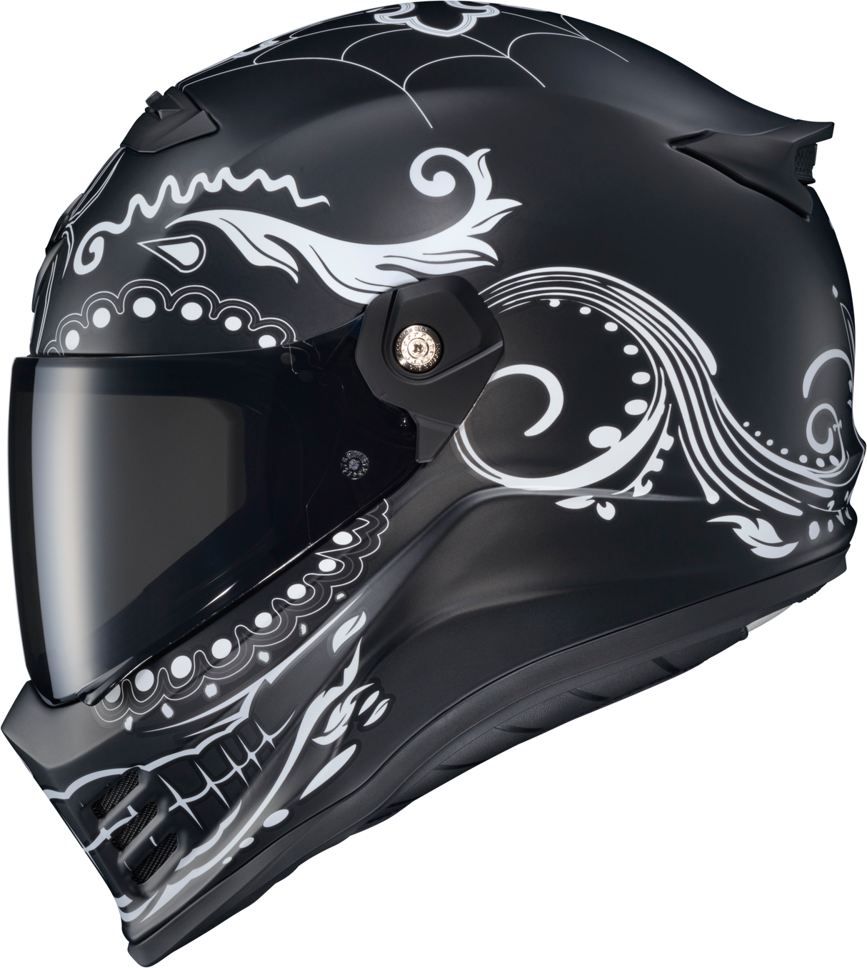 Scorpion - Covert Fx Full Face Helmet El Malo White/Matte Black Lg