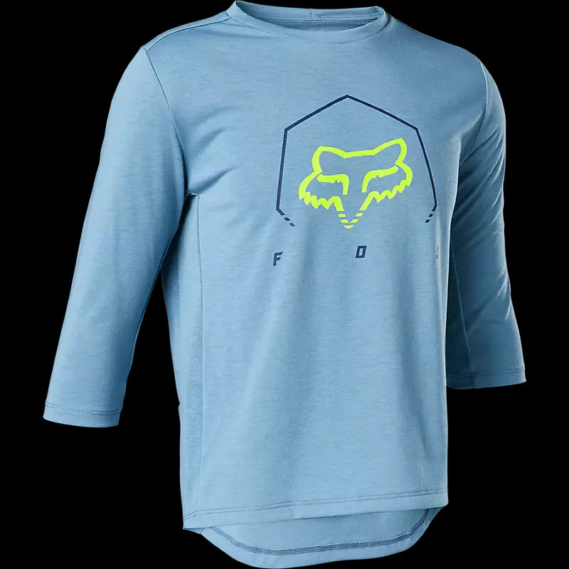 Fox Racing - Youth Ranger Drirelease® 3/4 Sleeve Jersey - Dusty Blue - YM