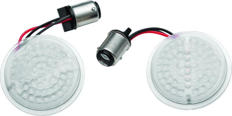 Kuryakyn Luminez L.E.D. Front Turn Signal Insert 1157 Amber - Cycle City Outdoors