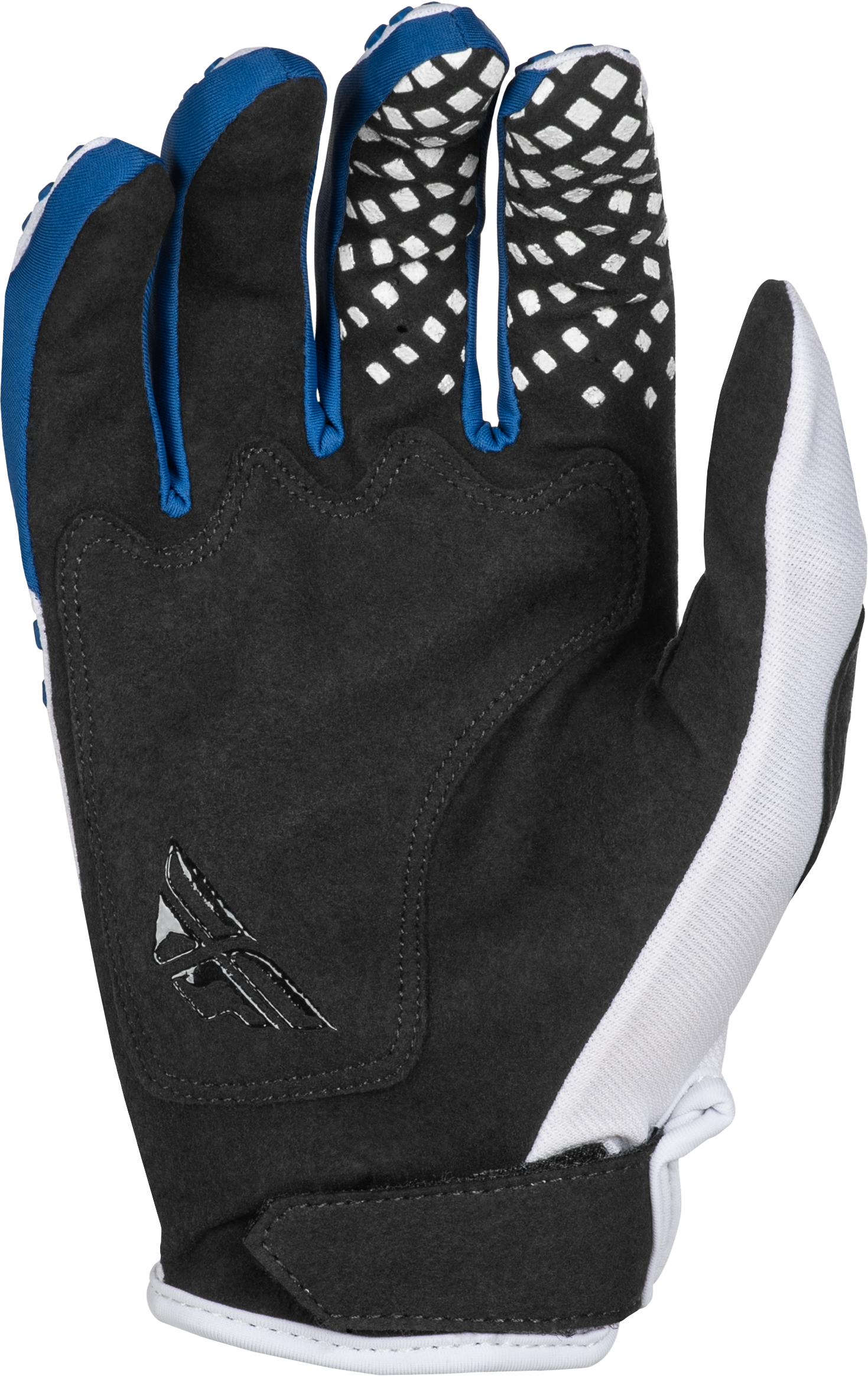 Youth Kinetic Center Gloves White/Navy Ym - Cycle City Outdoors
