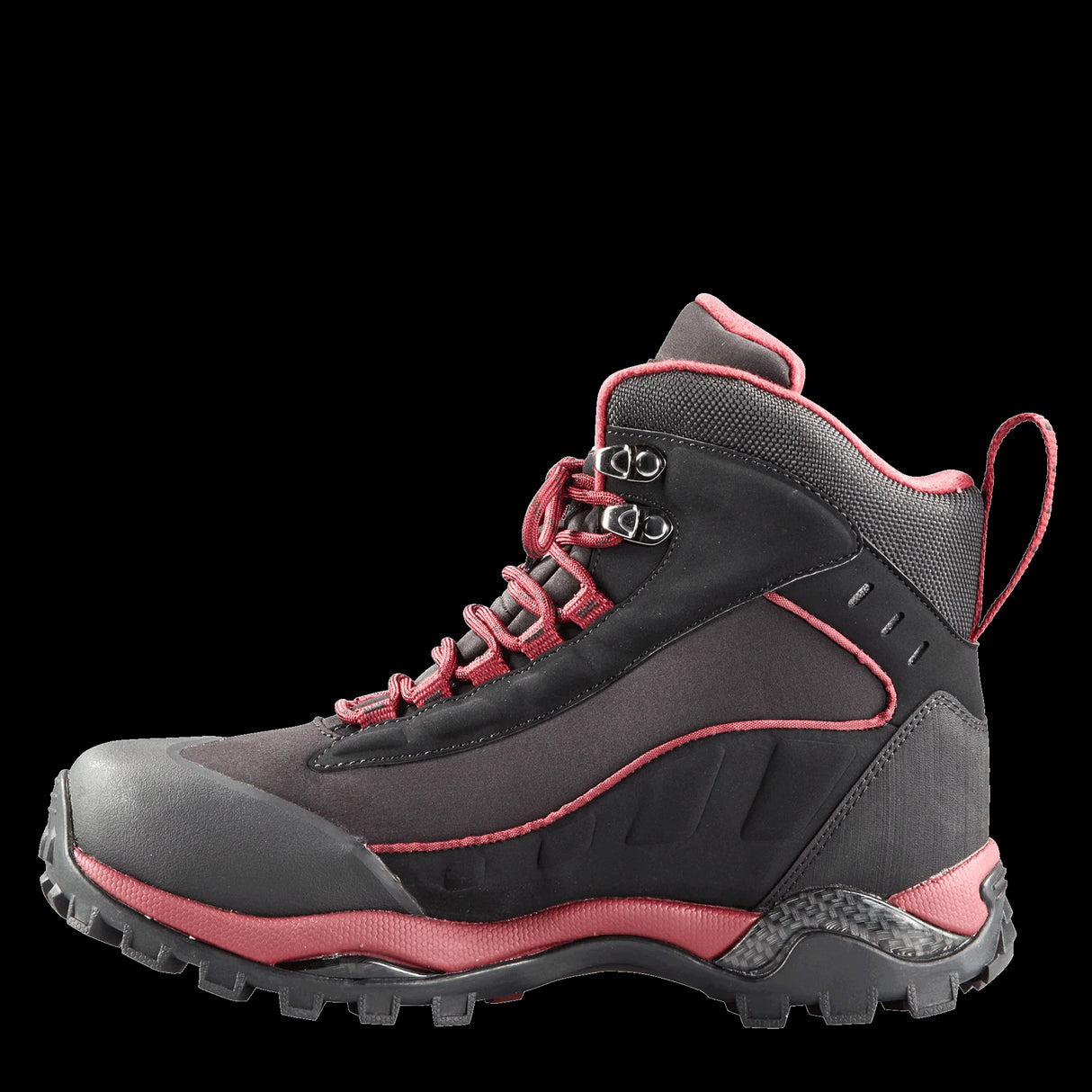 Baffin - Women's Hike Boot Black/Sangria