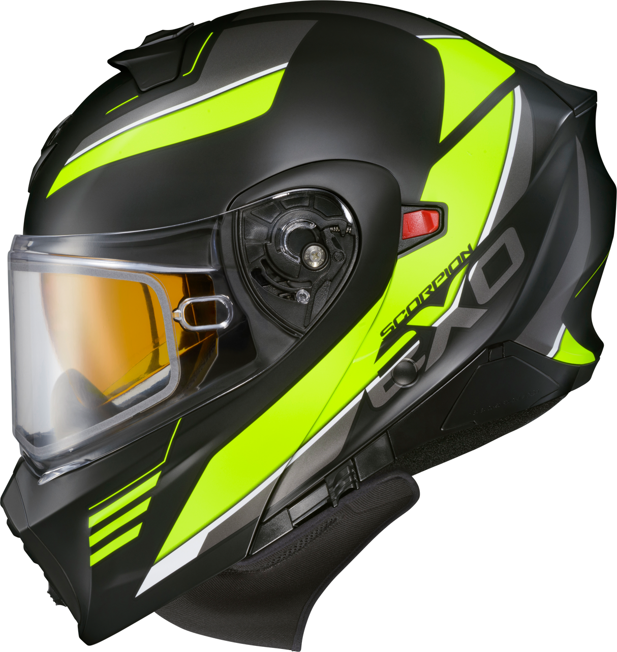Exo Gt930 Cold Weather Helmet Modulus Hi Vis Sm (Electric)
