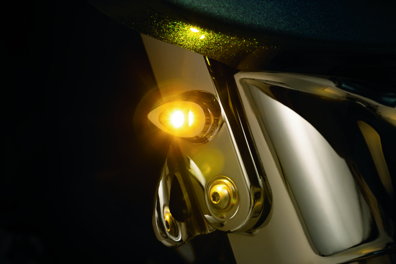 Kuryakyn Kuryakyn Front Turn Signal Mounts Chrome - Cycle City Outdoors