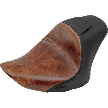 SADDLEMEN Lariat Seat - Softail '06-'17 806-12-0041B (Solo Seat)(OPEN BOX)