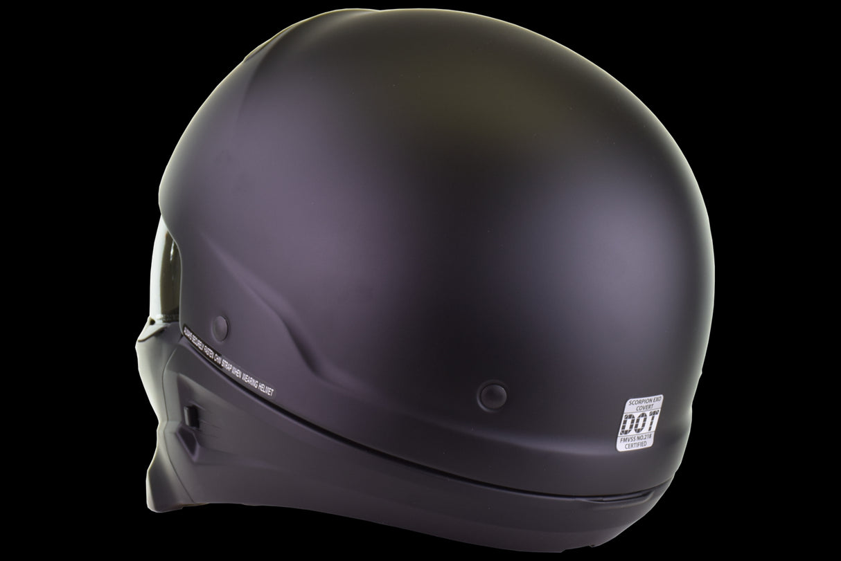 ScorpionEXO - Covert Solid Helmet - Matte Black - XL