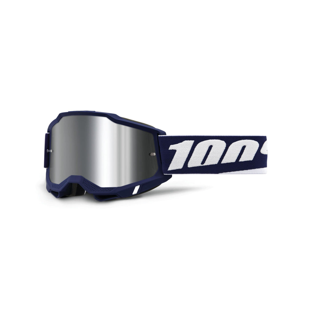100% - Accuri 2 - Goggles - Mifflin with Flash Silver Mirror Lens (Open Box)