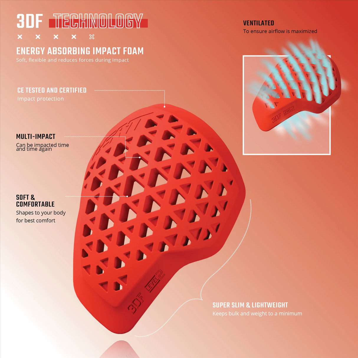 Leatt - Knee Guard 3DF 5.0 Evo