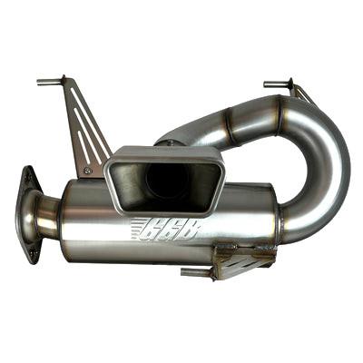 GGB Exhaust 2022-2024 Polaris Pro-R Stainless Steel Muffler - Cycle City Outdoors