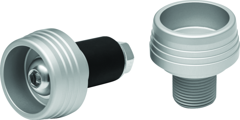 Kuryakyn Lodestar Front Axle Slider Silver - Cycle City Outdoors