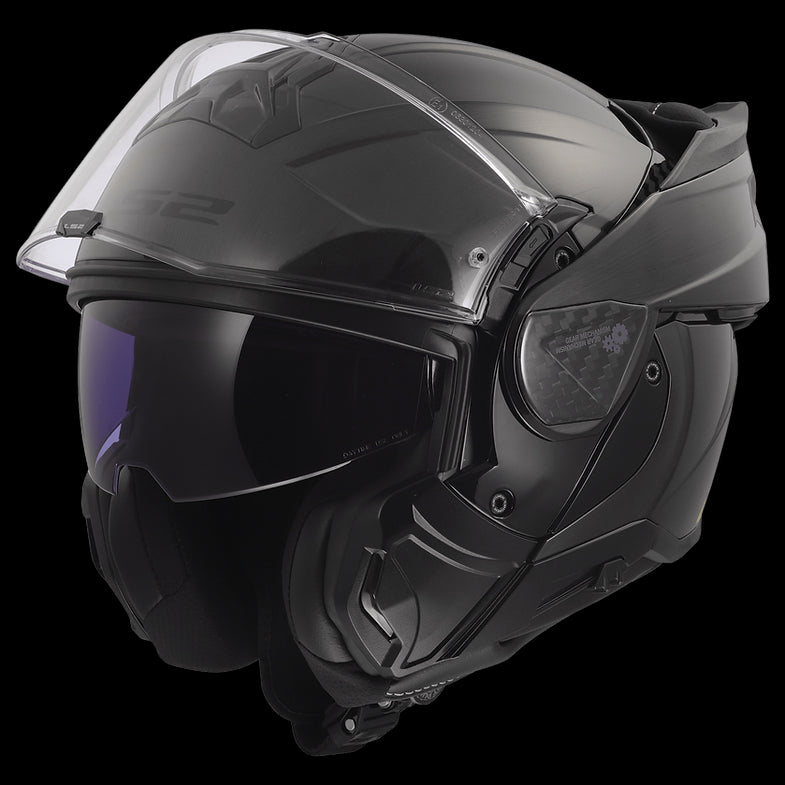 LS2 - Advant II Jeans Gloss Gray Modular Helmet