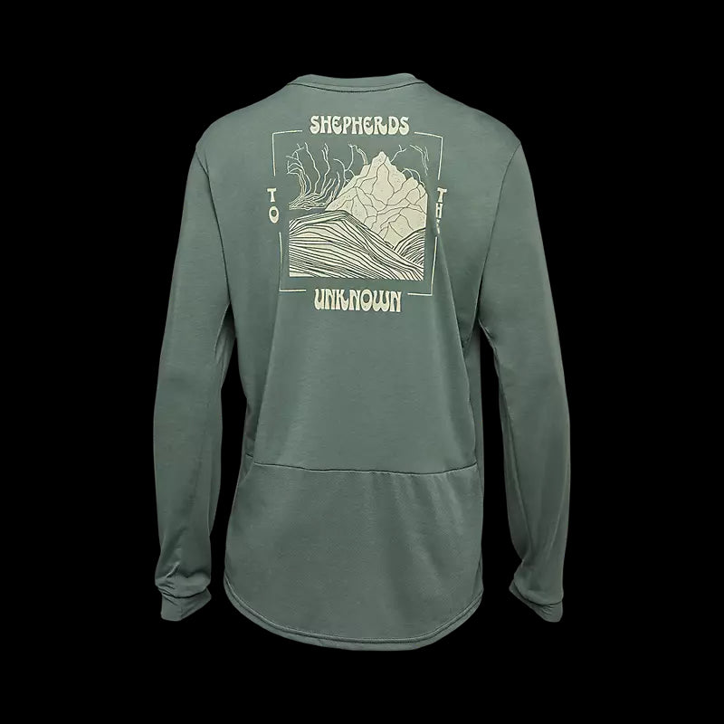 Fox Racing - Ranger Dr Ls Jersey Shepherds - Hun Grn - M