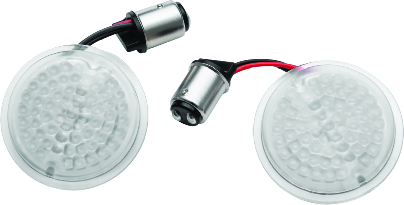 Kuryakyn Luminez L.E.D. Rear Turn Signal Insert 1157 Red - Cycle City Outdoors