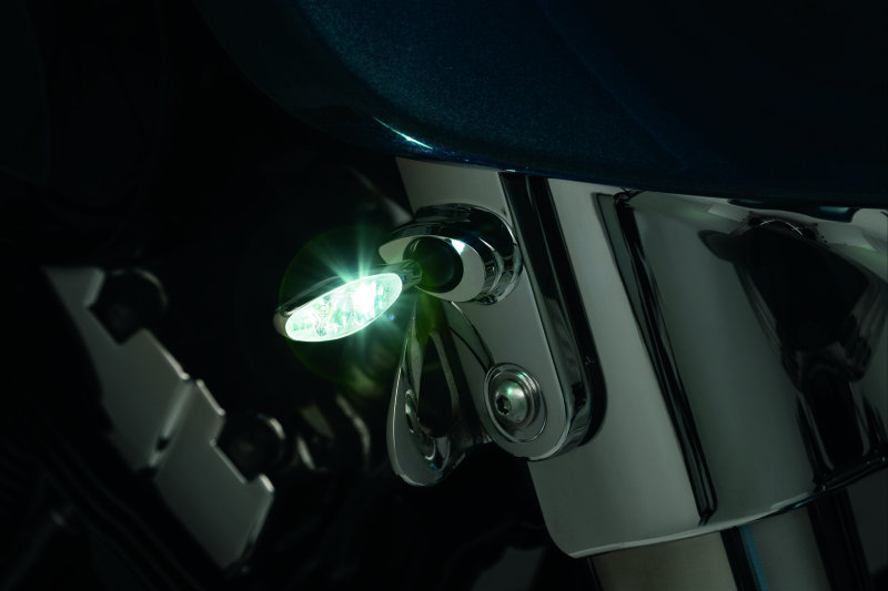 Kuryakyn Kuryakyn Front Turn Signal Mounts Chrome - Cycle City Outdoors