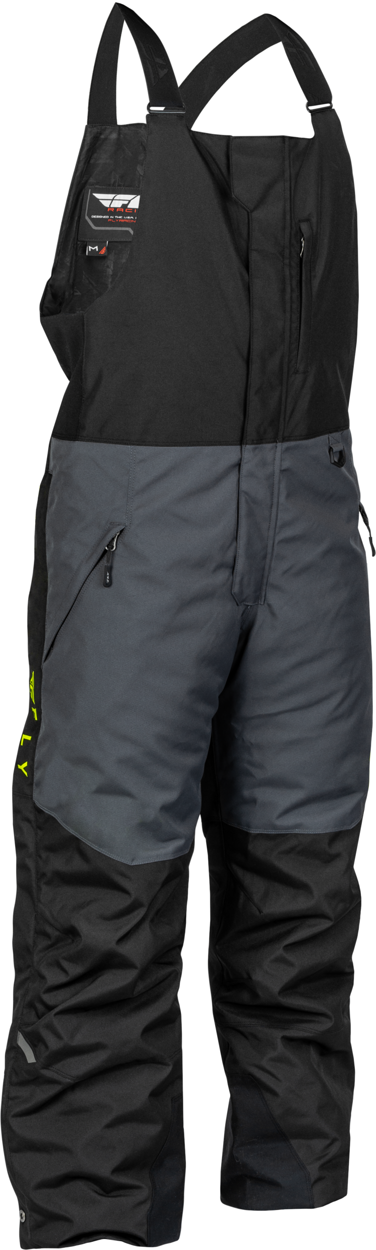 Fly Racing - Outpost Bib Black/Grey/Hi Vis Sm